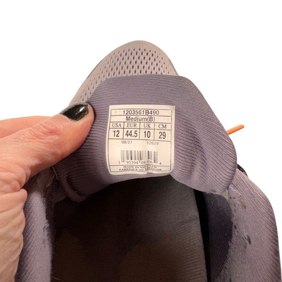 Brooks Ghost 14 Women's Running Shoes Purple Grey Confetti Size 12 - Picture 3 of 7